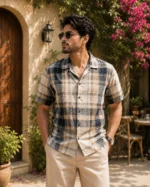 Casual Cotton Half Shirt