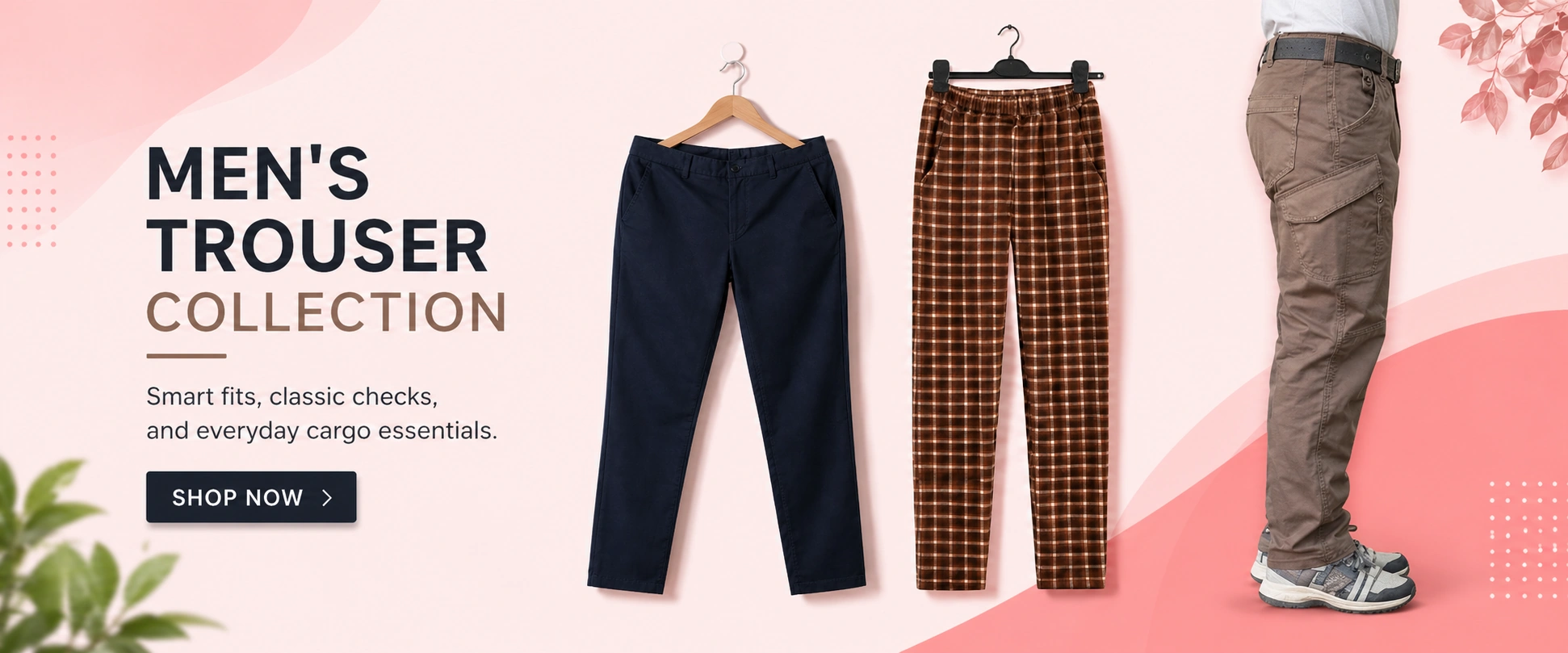 Modern men's trouser