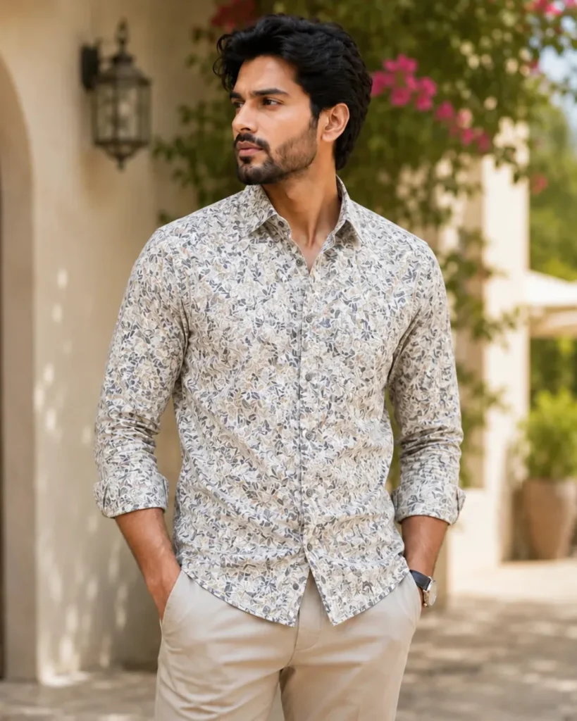 Printed Full Shirt